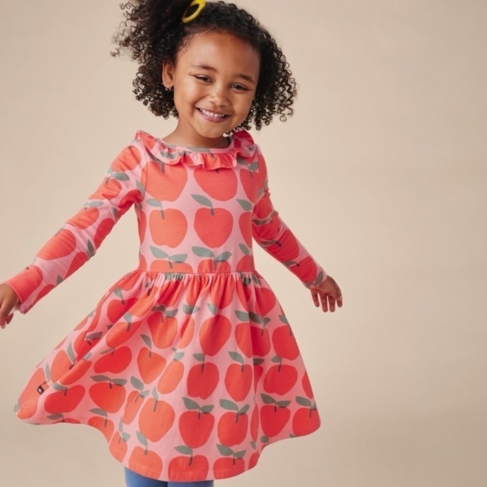 Tea Collection | Ruffle Collar Ballet Dress (8) 🍎 - Picture 2 of 8